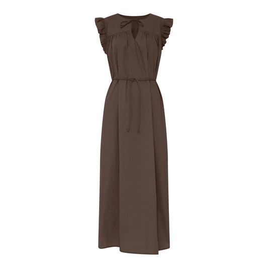 Stockholm Long Dress, Coffee Quartz, Frau