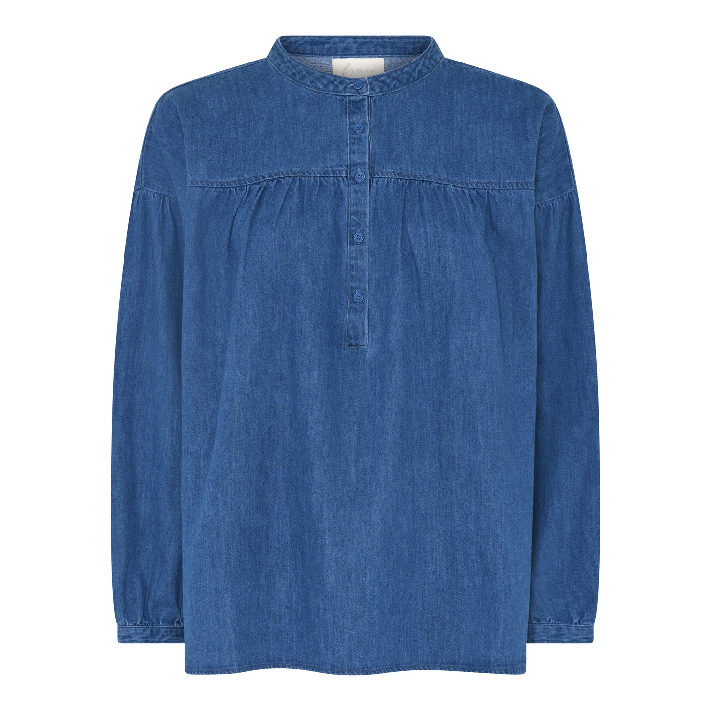 Paris Denim Shirt (clear blue denim)