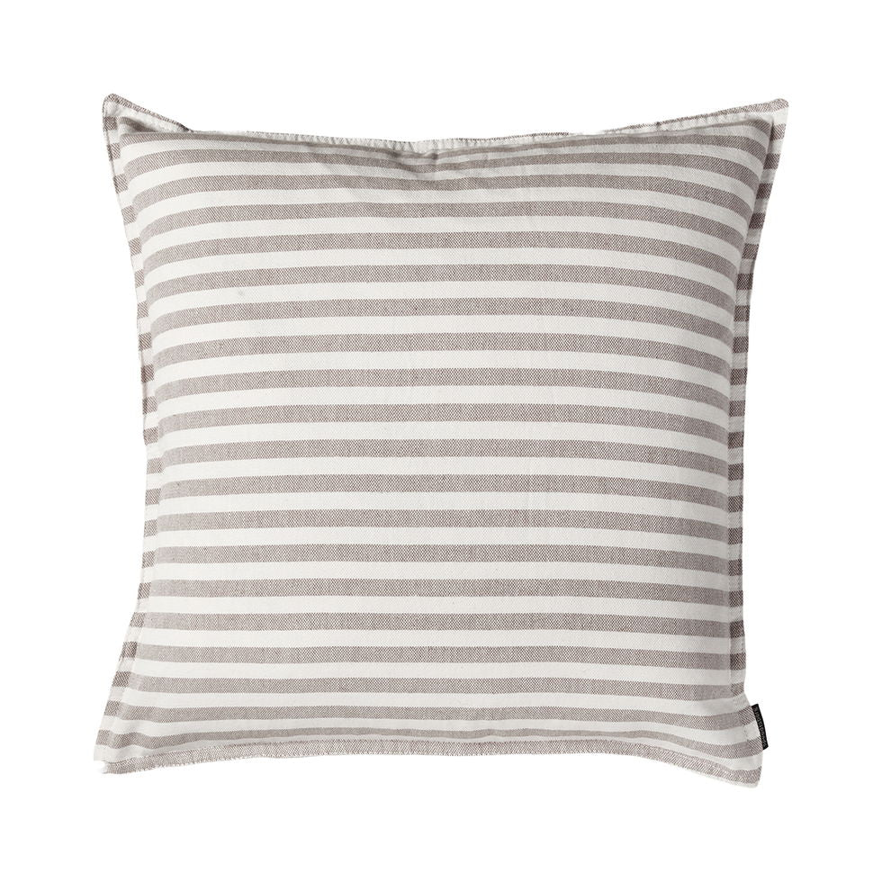 Pudebetræk (lys brun strib)