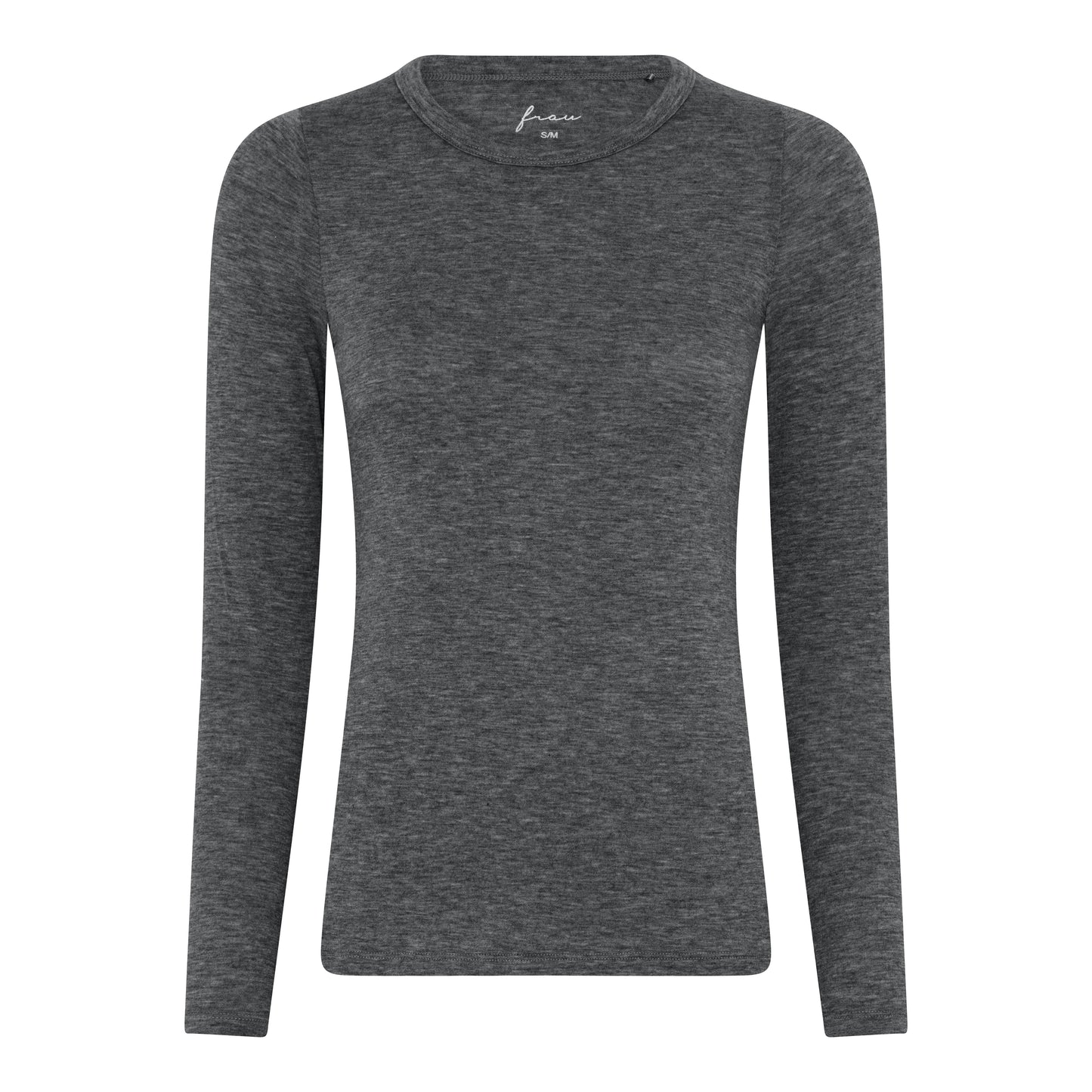 Lucca o-neck (dark grey melange)