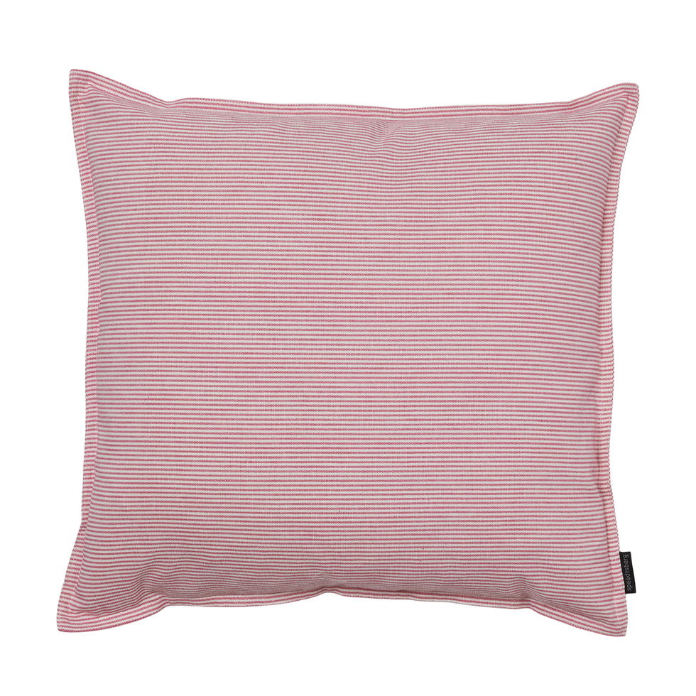 Pudebetræk (rød strib, smal)