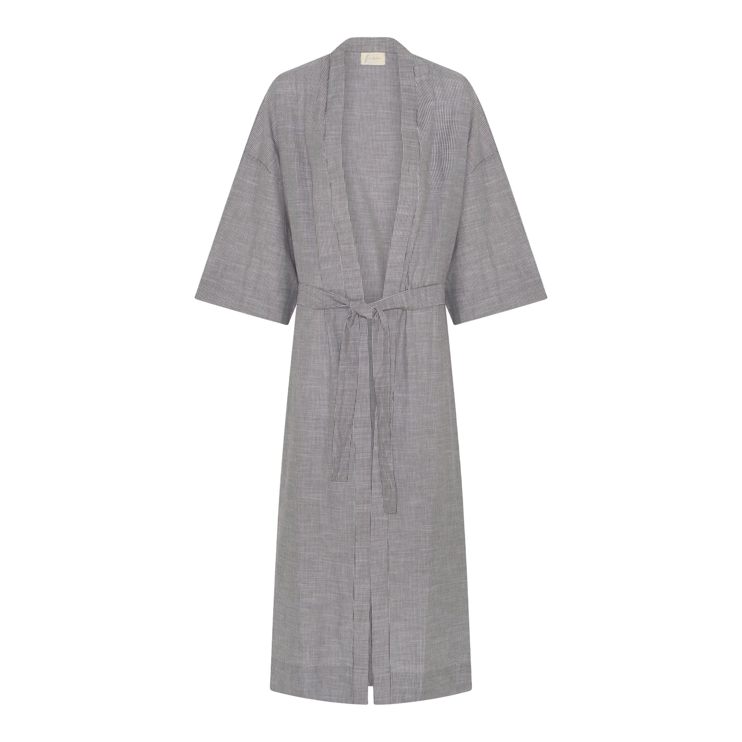 Hong Kong Kimono (coffee quartz stripe)