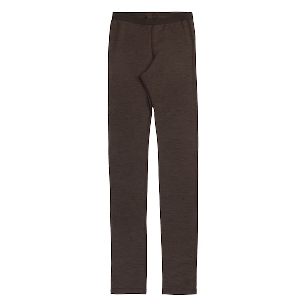 Leggings, Wool/Silk, Mørkebrun, Joha