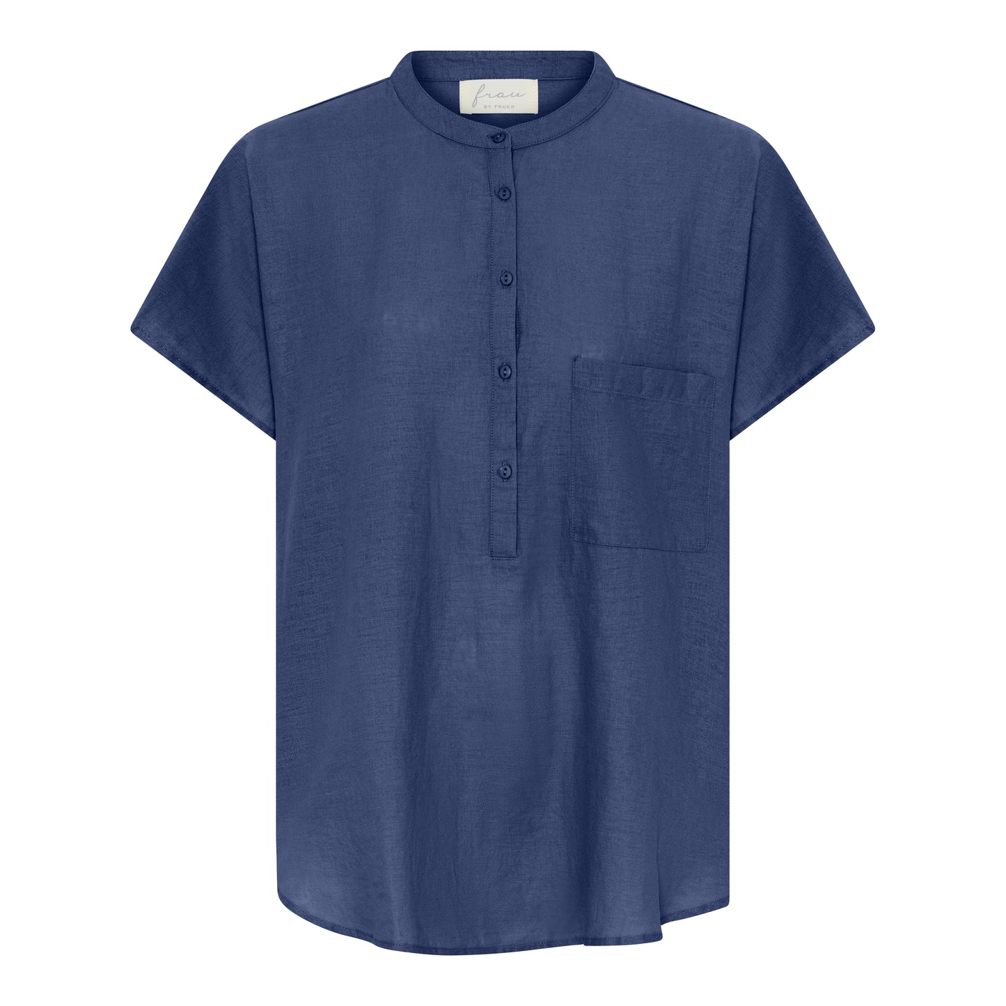 Colombo SS Linen Top (deep cobolt)