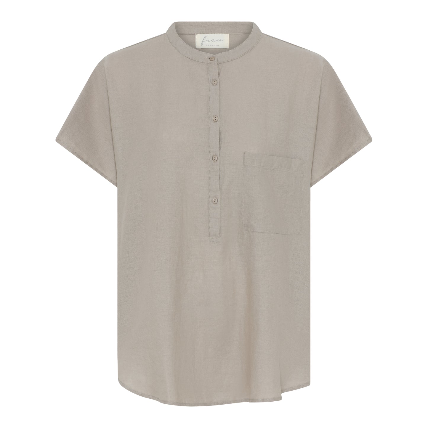 Colombo SS Linen Top (pure cashmere)