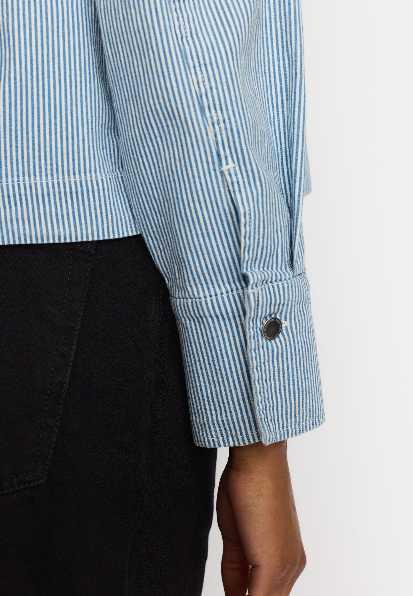Cropped Shirt, Blue, Selfhood