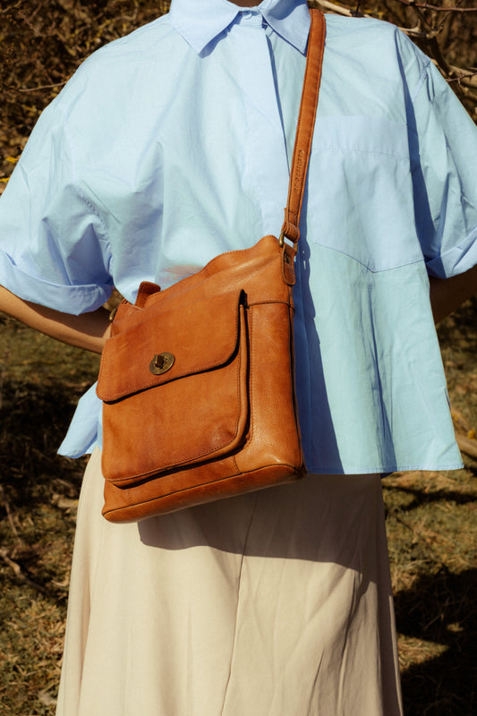 Kay Urban, Skuldertaske, Burned Tan, Re:designed