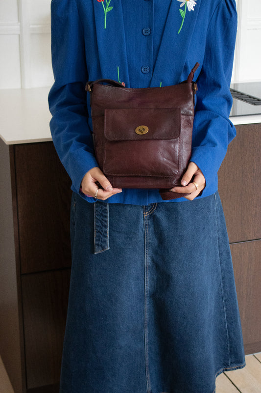 Kay Urban, Skuldertaske, Dark Cherry, Re:designed