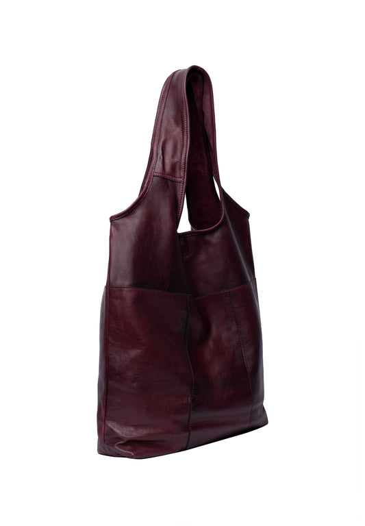 Lyra Urban, Shopper, Dark Cherry, Re:designed