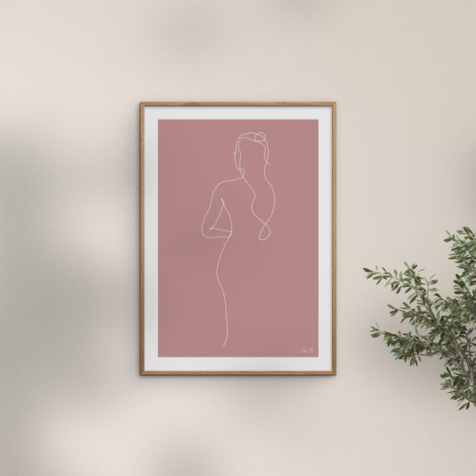 Plakat: Kvindelig Skønhed