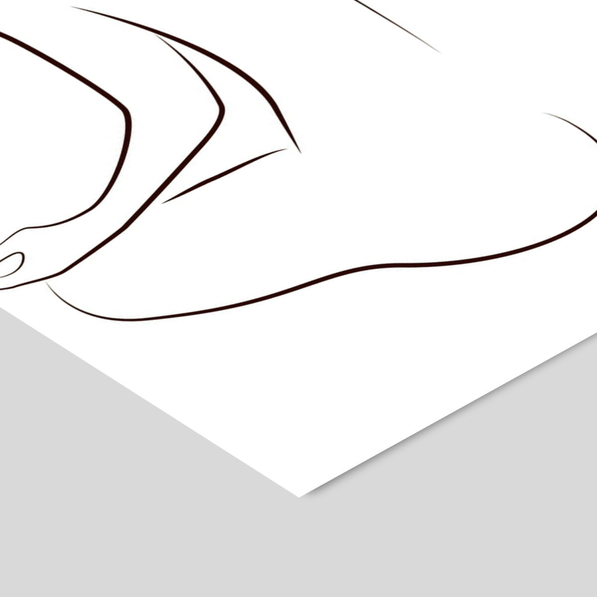 Plakat: Yoga Silhouette