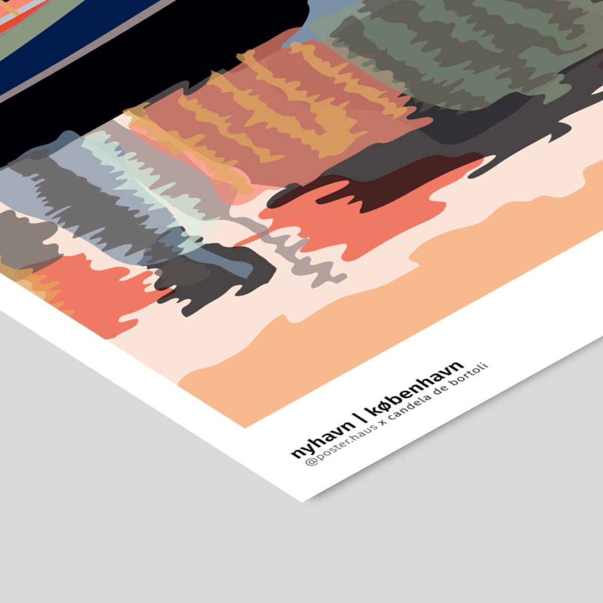 Plakat: Nyhavn - Aften