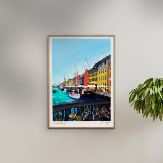 Plakat: I Love You Copenhagen