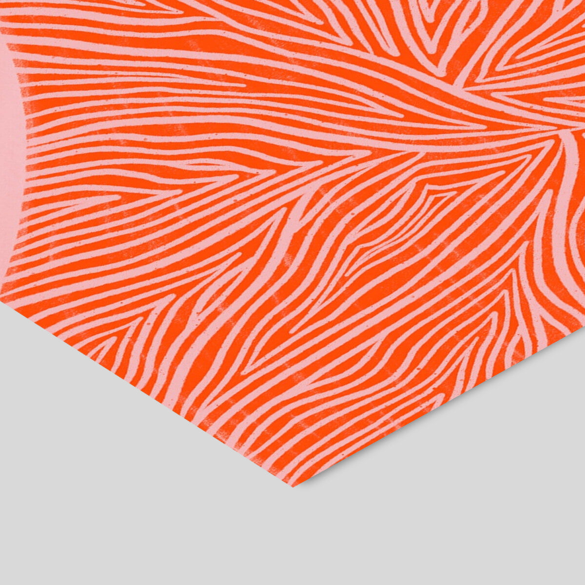 Plakat: The woman with the swirls