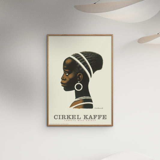 Plakat: Kaffepigen