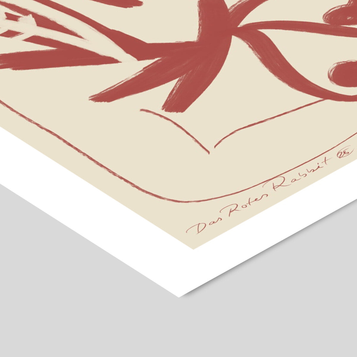 Plakat: Le Facce (red)