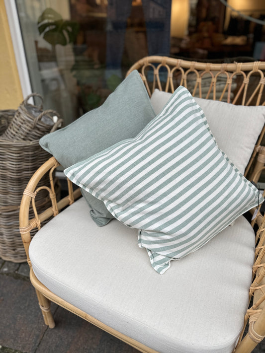 Pudebetræk (grøn strib)