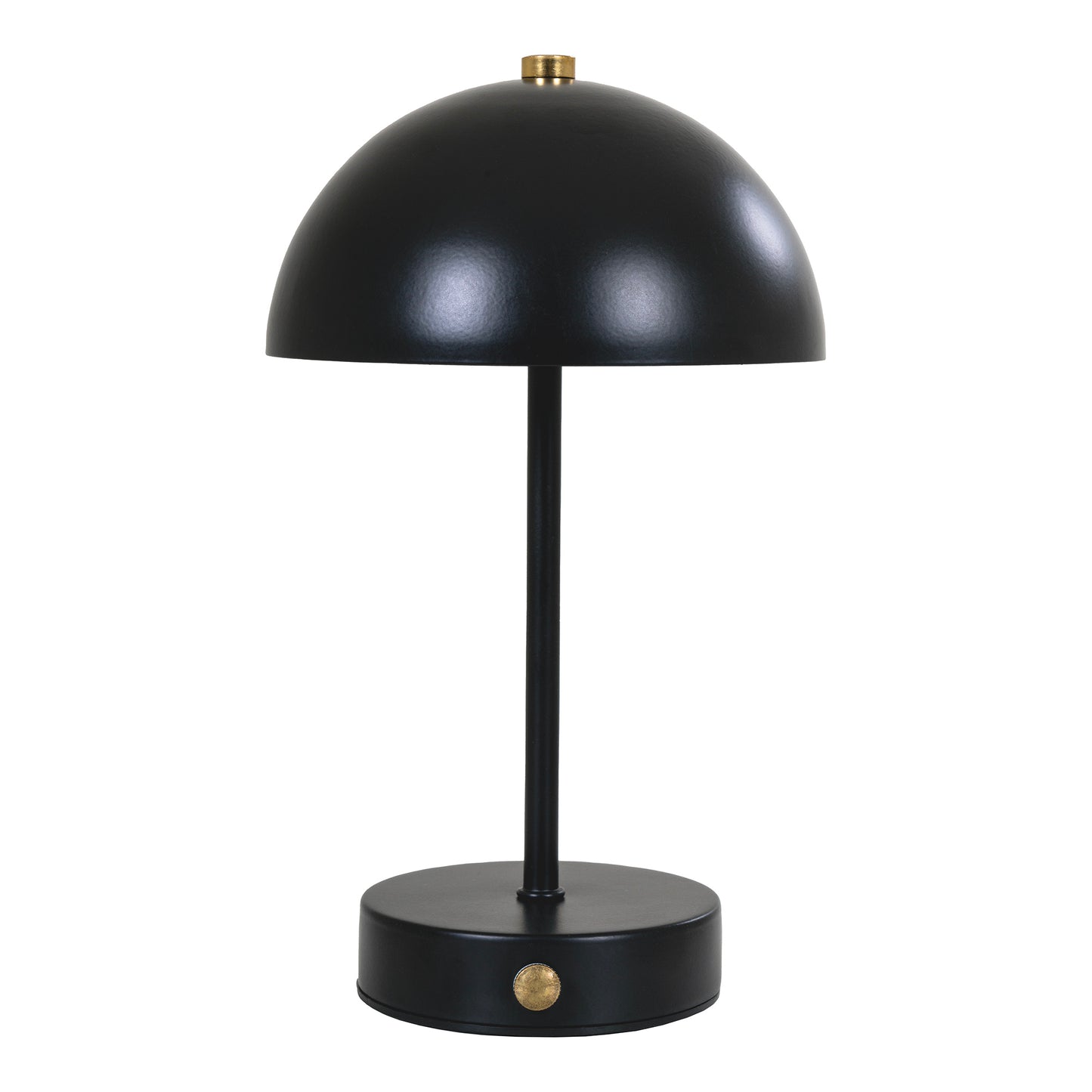 Genopladelig lampe, sort, House Nordic
