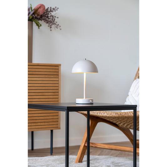 Genopladelig lampe, sand, House Nordic