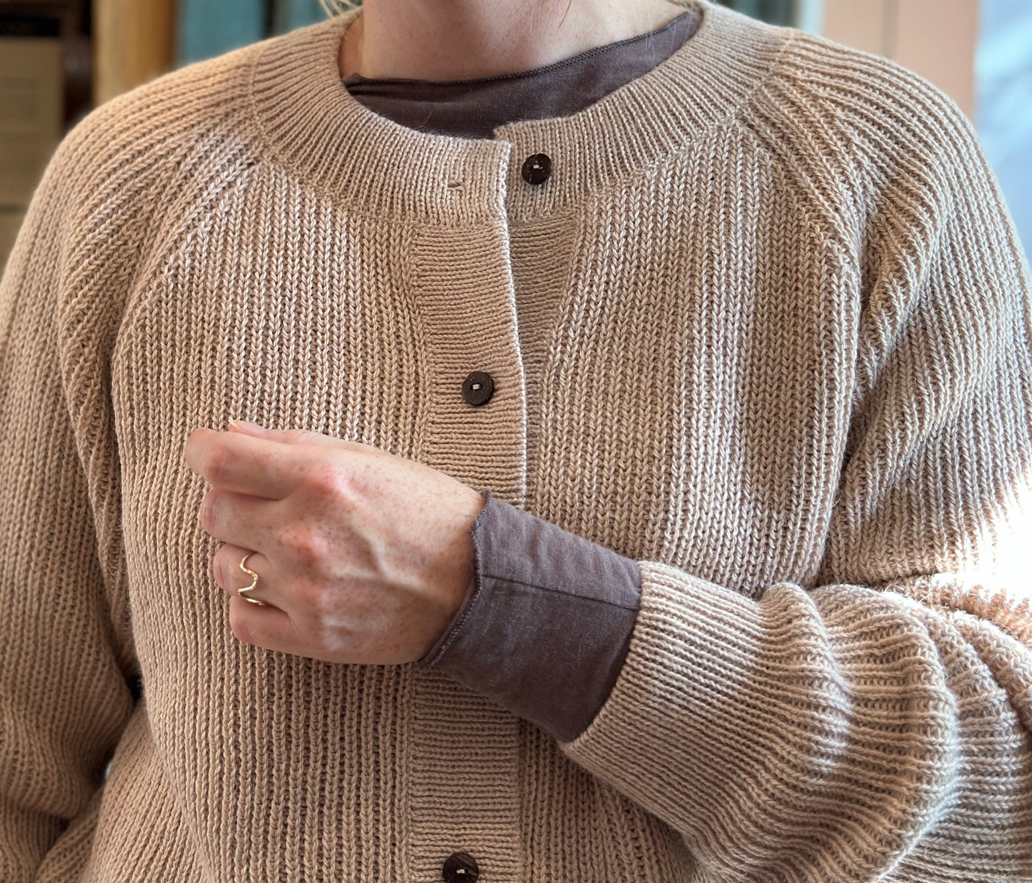 Mona Cardigan ROSE