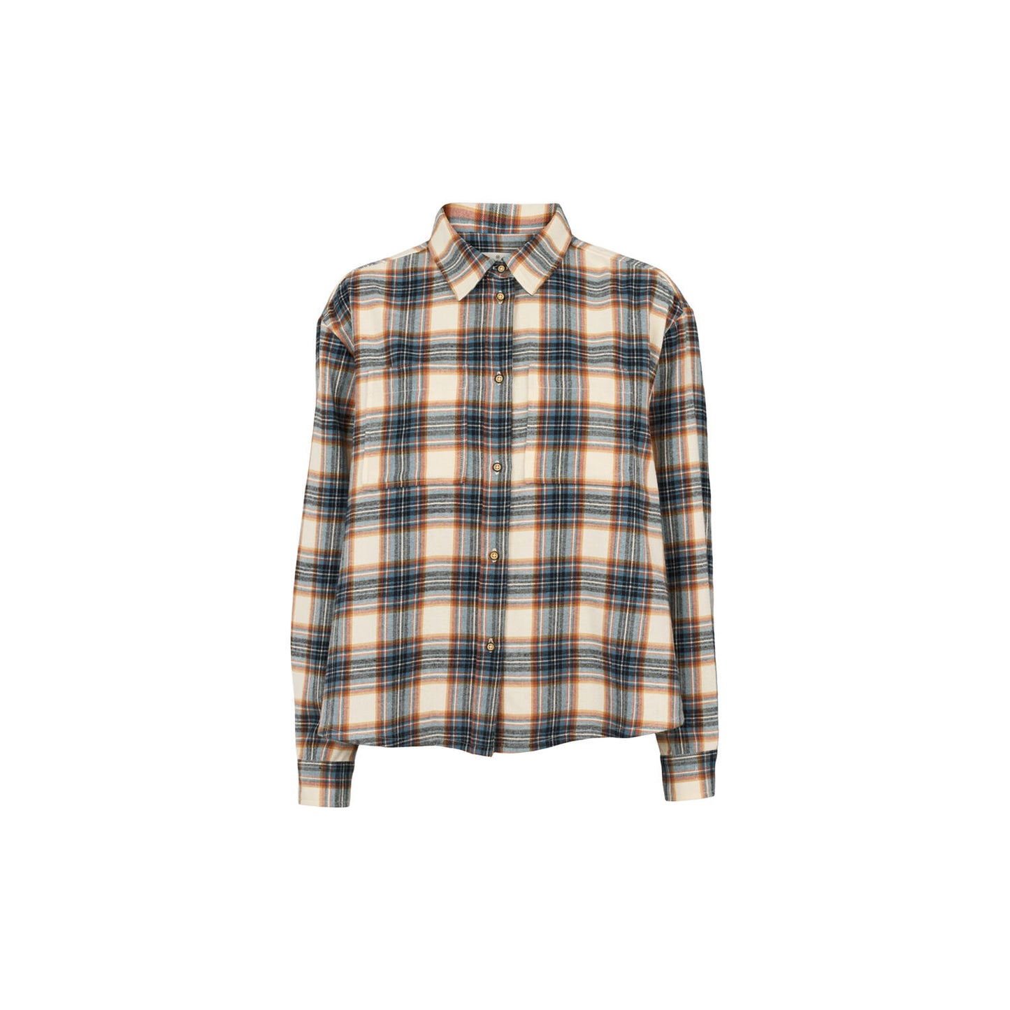 Kira Shirt, Copen Blue/Birch, Basic Apparel