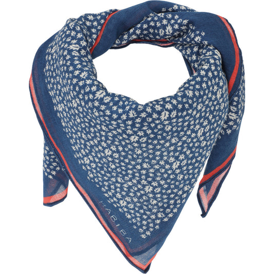 Tørklæde (Autumn Leaf - Indigo)