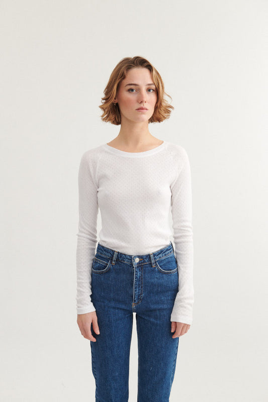 Arense LS Tee (bright white)