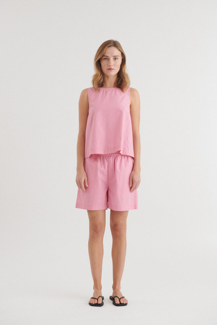 Silje Shorts, Cashmere Rose, Basic Apparel