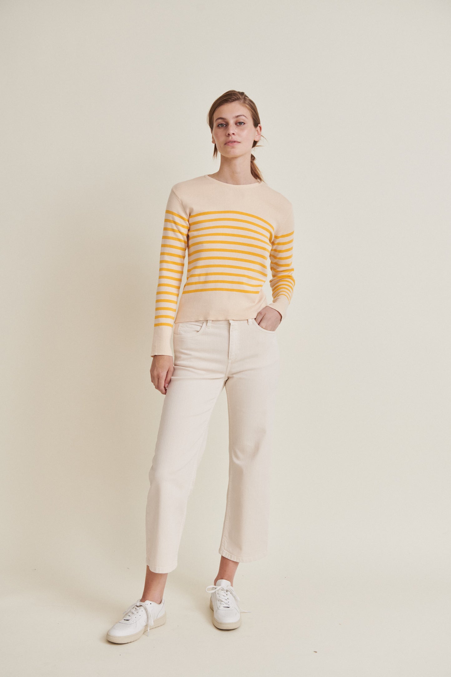 Elisa Cropped Jeans BIRCH