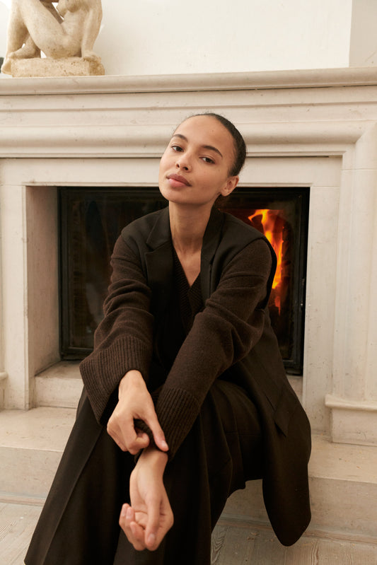 Marjorie Blazer CHOCOLATE