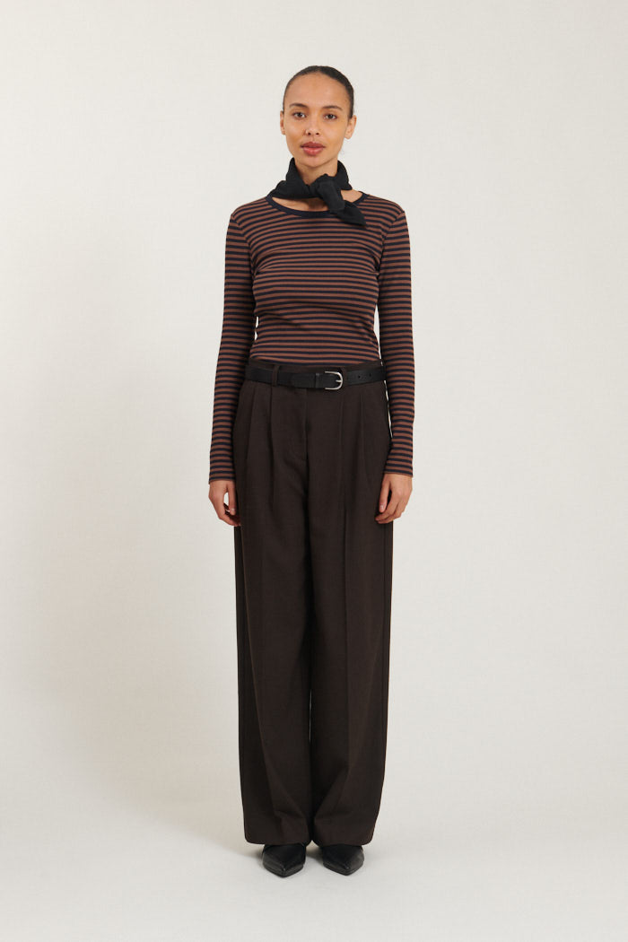 Marjorie Pants CHOCOLATE