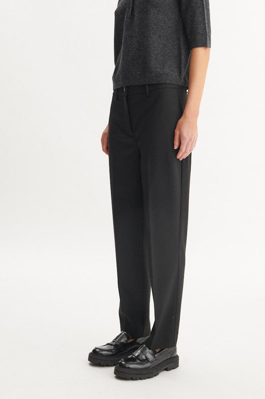 Radi Slim Pants, Black, Basic Apparel
