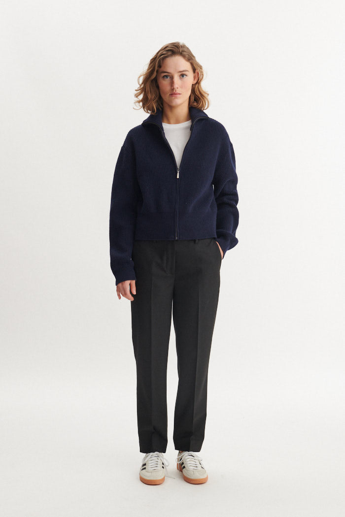 Radi Slim Pants, Black, Basic Apparel