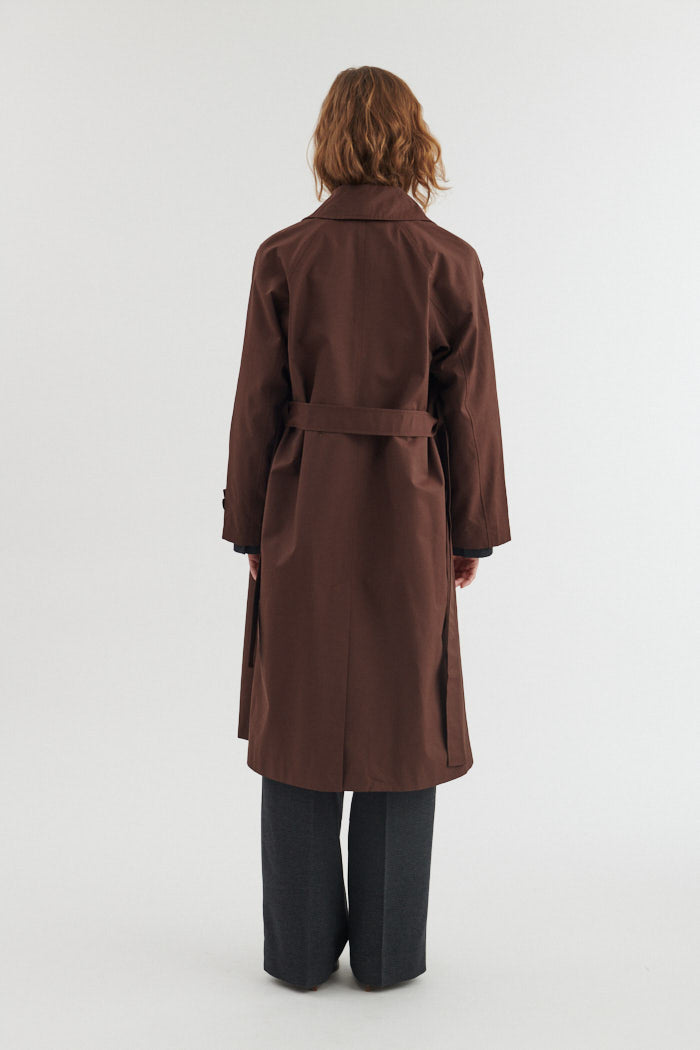 Gise Raglan Coat, Chicory Coffee, Basic Apparel