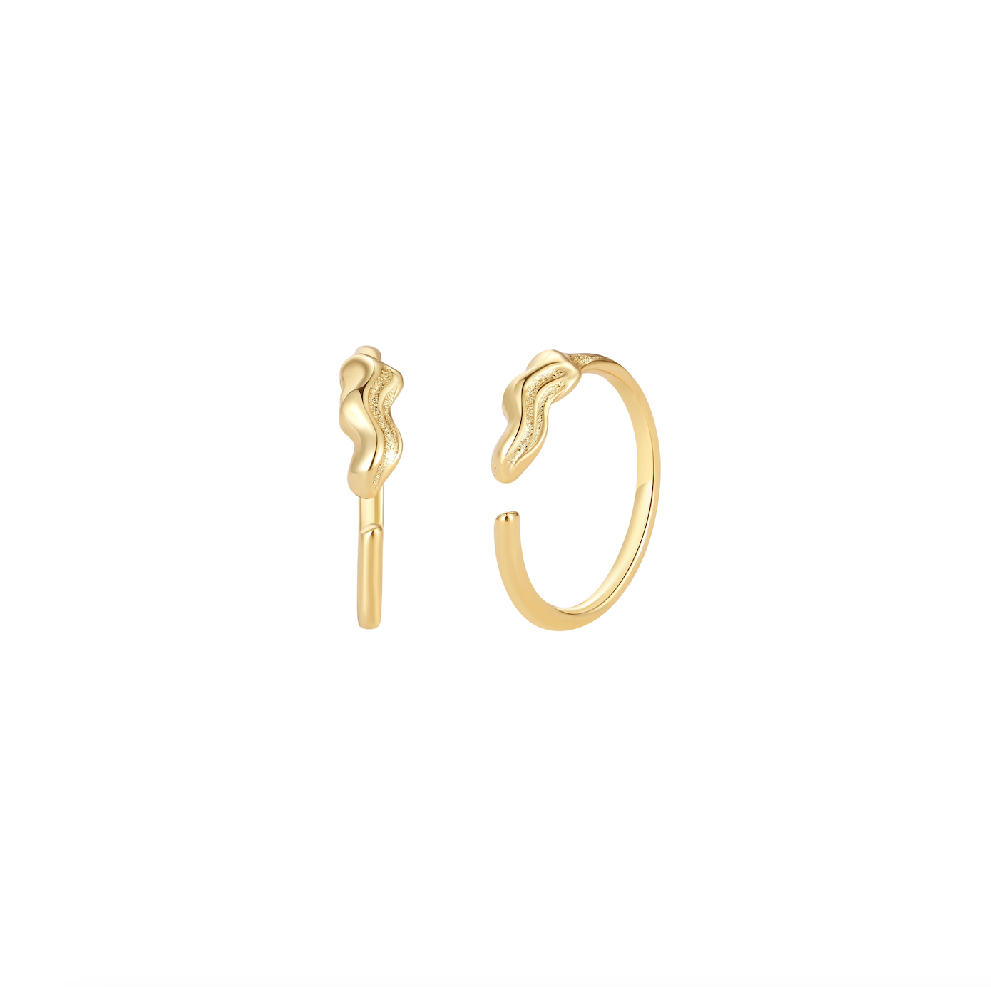 Brisa Petite Hoop / Gold Plated