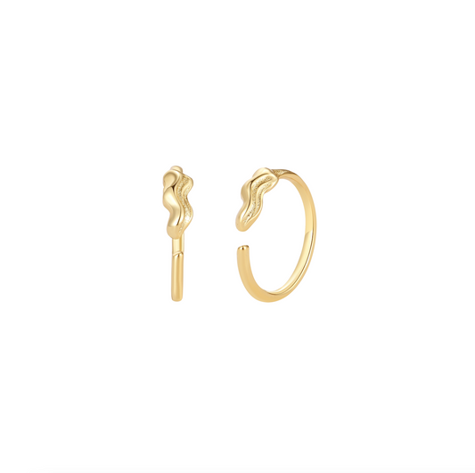 Brisa Petite Hoop / Gold Plated