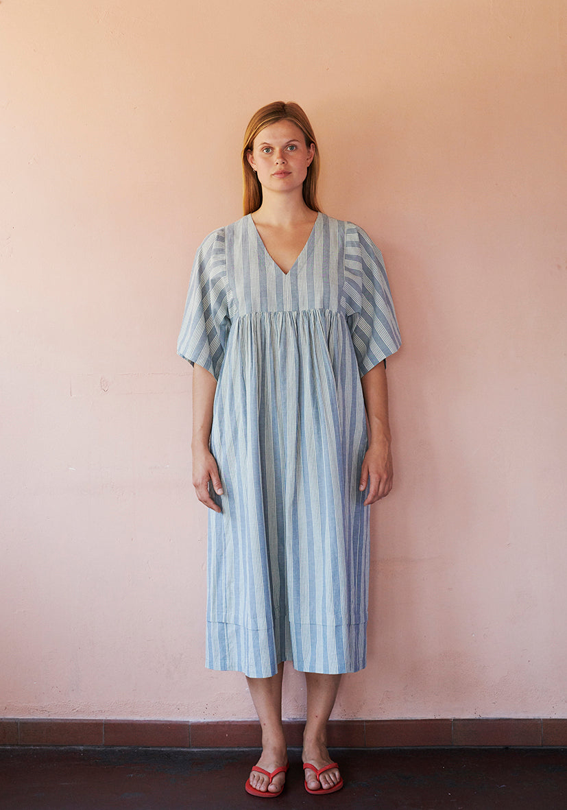 Dress 3/4 sleeve (stockholm stripe)