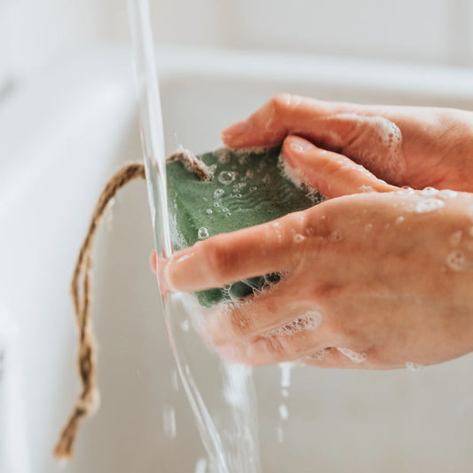 Skrubbesæbe med snor, Ærø Soap