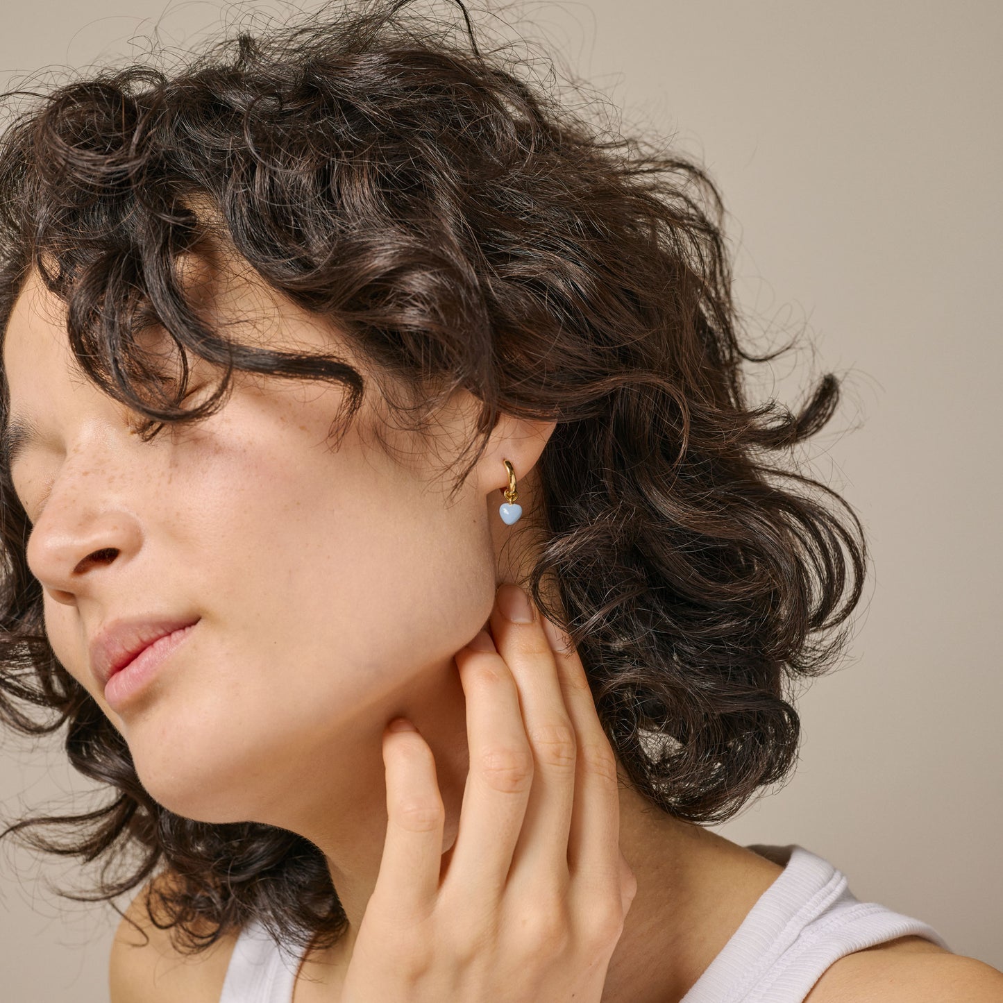 Ørering 'Amore' (steel blue)