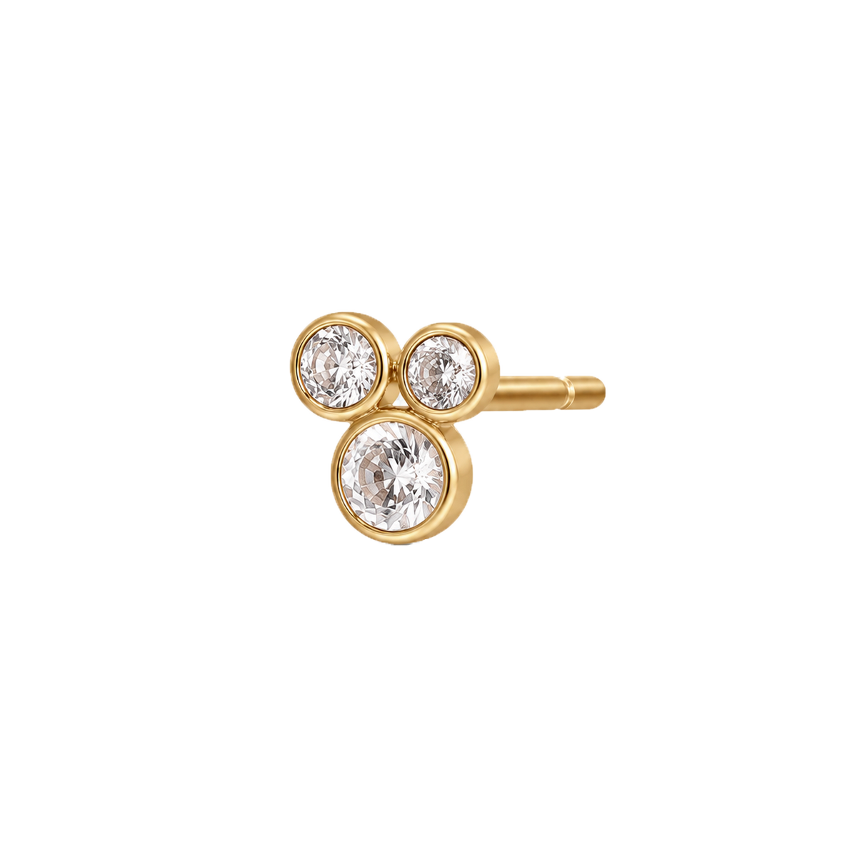 Eclipse Earstud 48, Forgyldt, Alura Copenhagen