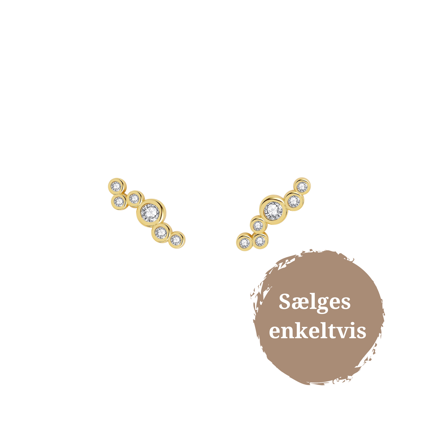 Halley Petite Studs / Gold Plated