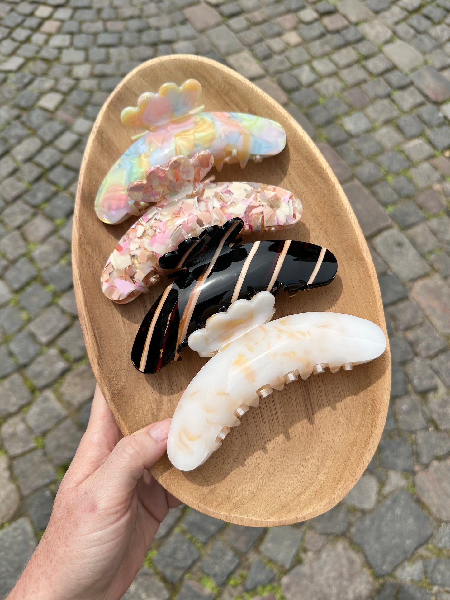 LOLA hårklemme (13 cm)