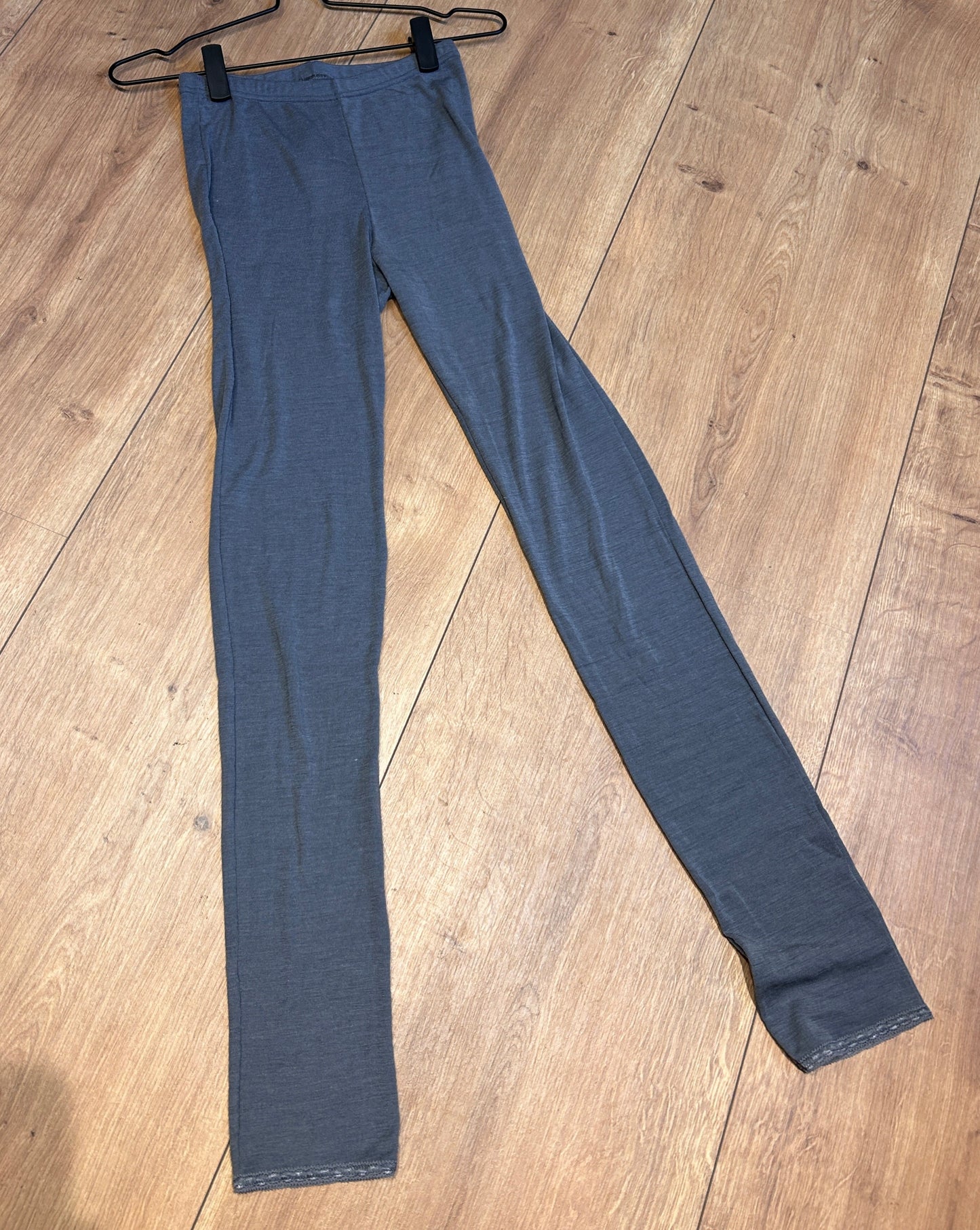 Leggings, Wool/silk, Lavender, Joha