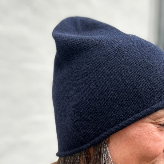 Bonn Cashmere Beanie NAVY