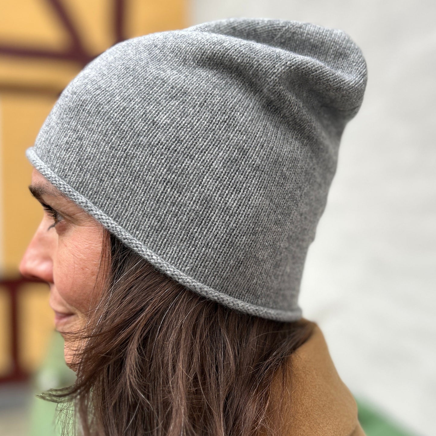 lysegrå cashmere hue