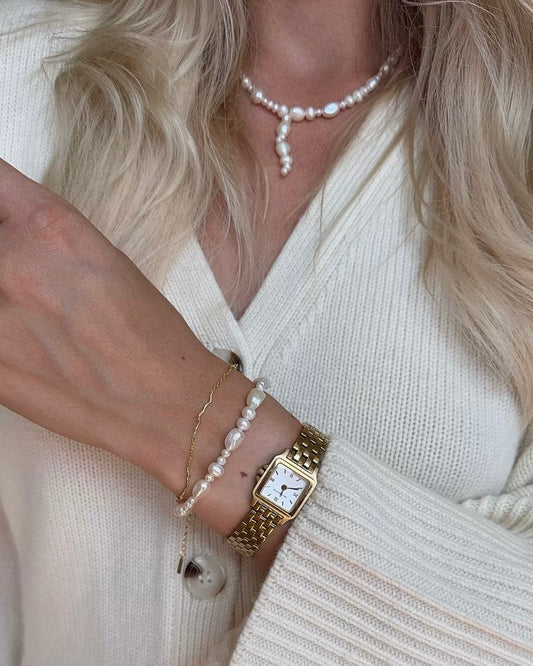 Nerina Bracelet, Gold Plated, Nava