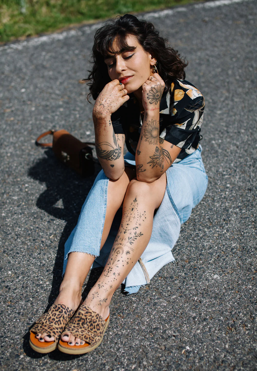 Katrine Slippers, Leopard, Nature Footware