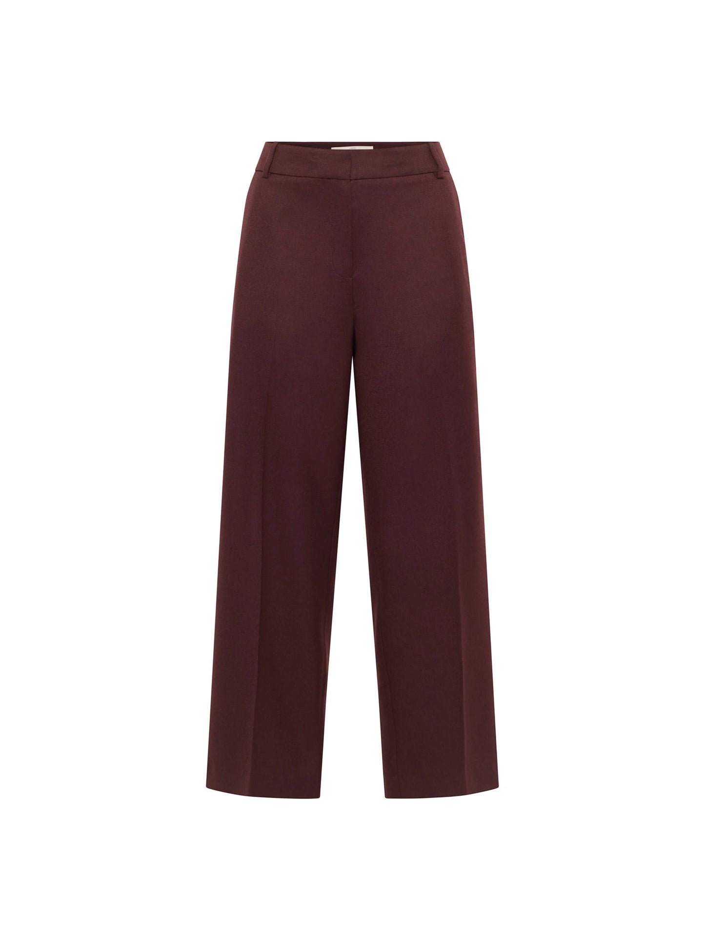 Cropped Buks, Wool, Bordeaux, Lanius