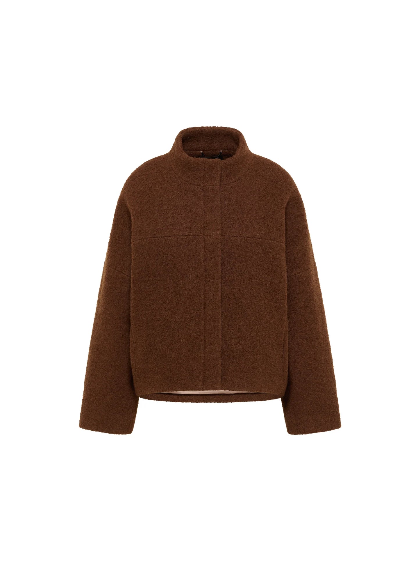 Kort frakke, Wool, Brown, Lanius