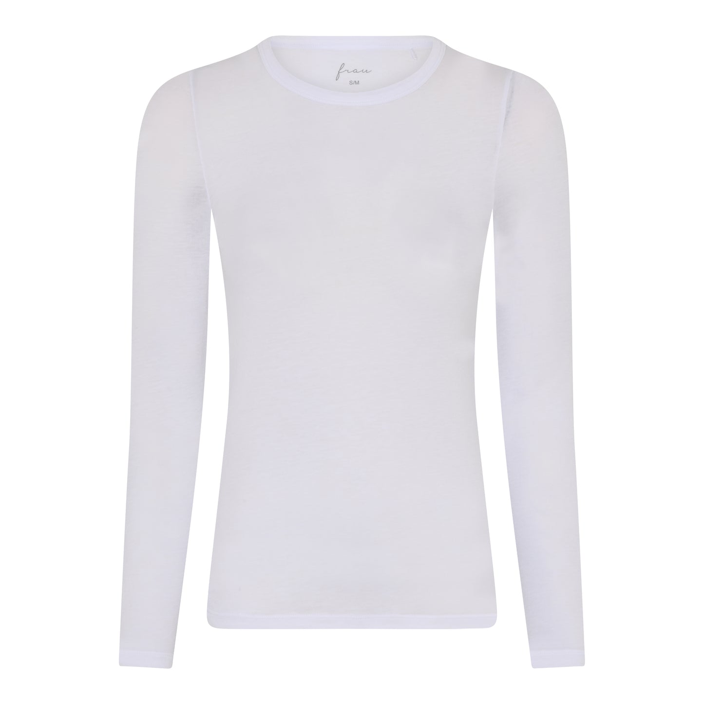 Lucca LS O-Neck Cashmere Bright White